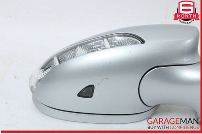 07-09 Mercedes W221 S550 S600 Front Right Side Door Rear View Mirror Silver OEM