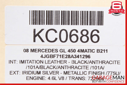 07-12 Mercedes GL450 GL550 Rear Third 3rd Seat Row Power Folding Control Module