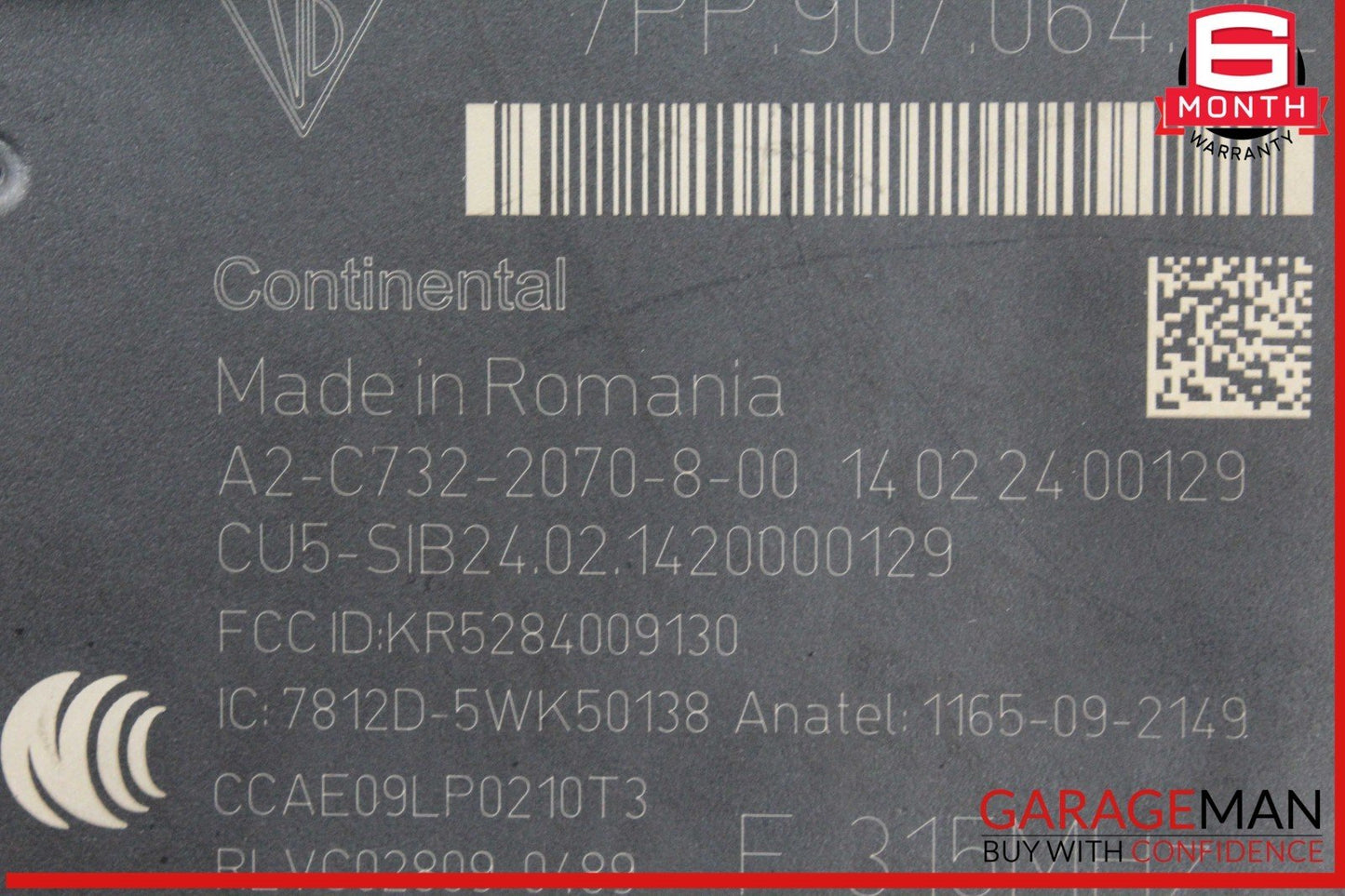 12-24 Porsche Panamera 970 E-Hybrid Front BCM BCU Body Control Module Unit OEM