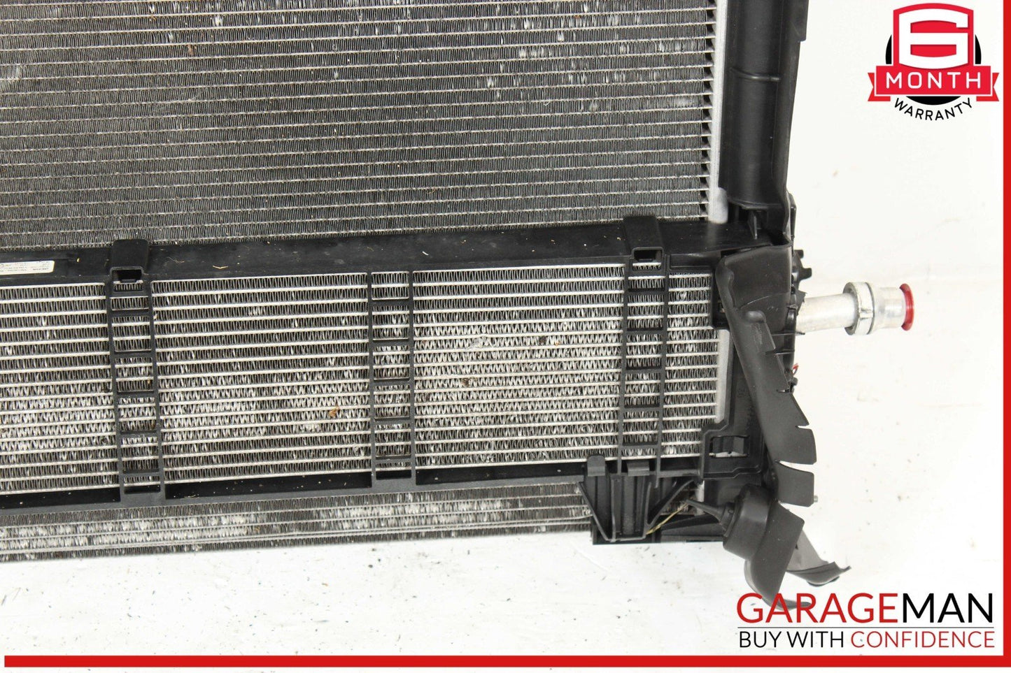 16-20 Mercedes X253 GLC350e Engine Cooling Radiator Air A/C Condenser OEM