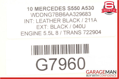 07-11 Mercedes S550 CL550 CLS350 Delphi Ignition Coil Spark Plug 0001502780 OEM