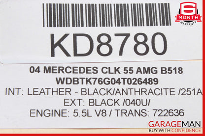 03-09 Mercedes W209 CLK55 Front Right Side Suspension Lower Control Arm OEM
