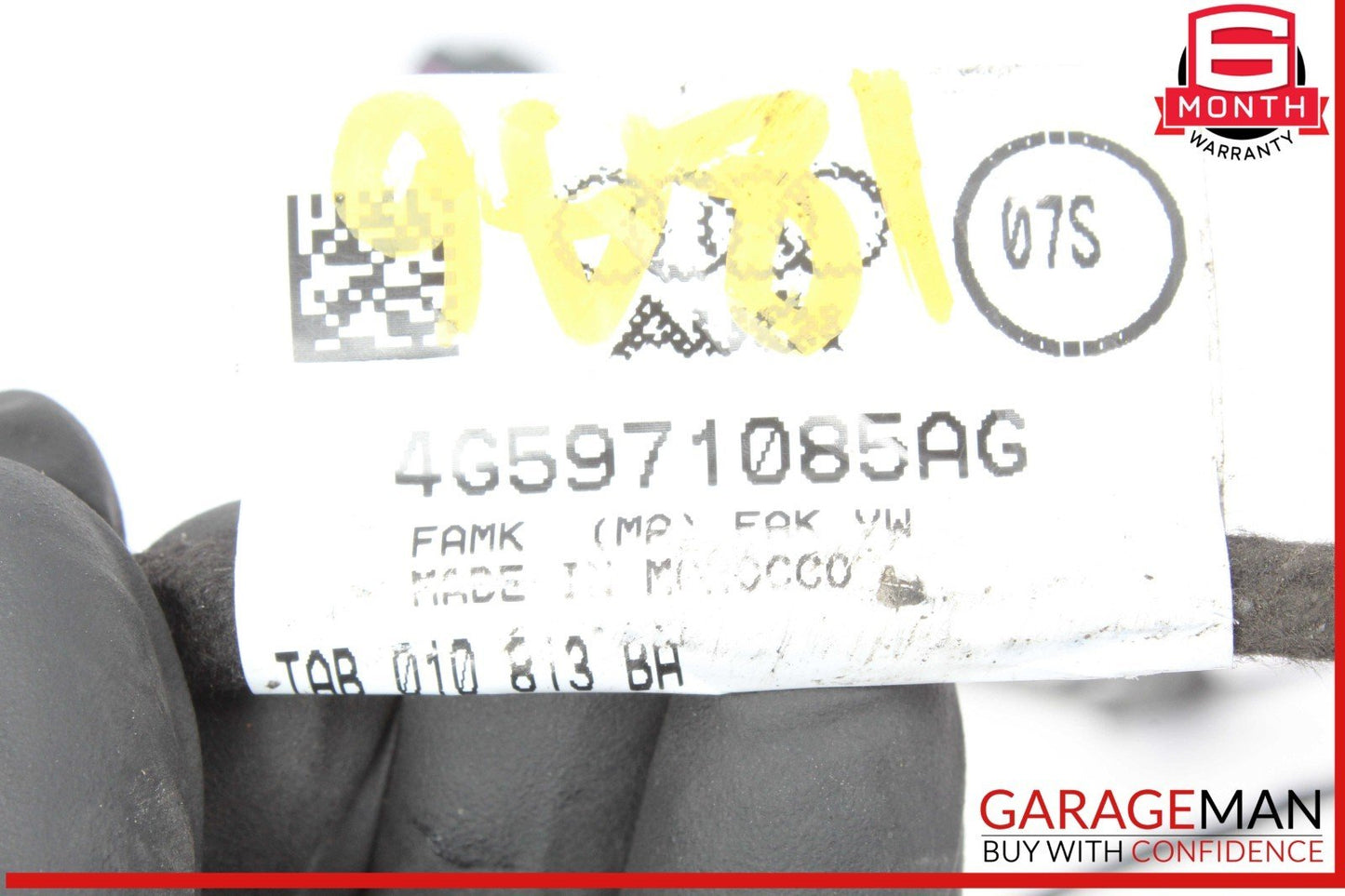 16-18 Audi A6 S6 Rear Bumper Wire Wiring Harness w/ Park Assist Aid Sensors OEM