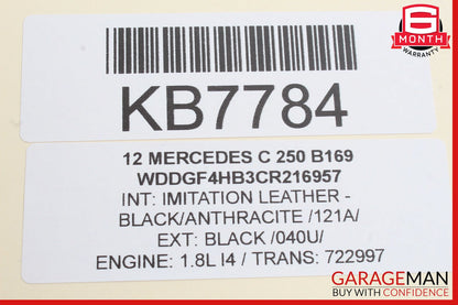 08-14 Mercedes W204 C250 Front Left Side Door Panel Tweeter Cover OEM