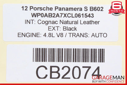 10-16 Porsche Panamera S Rear Right / Left Side Upper Control Arm OEM