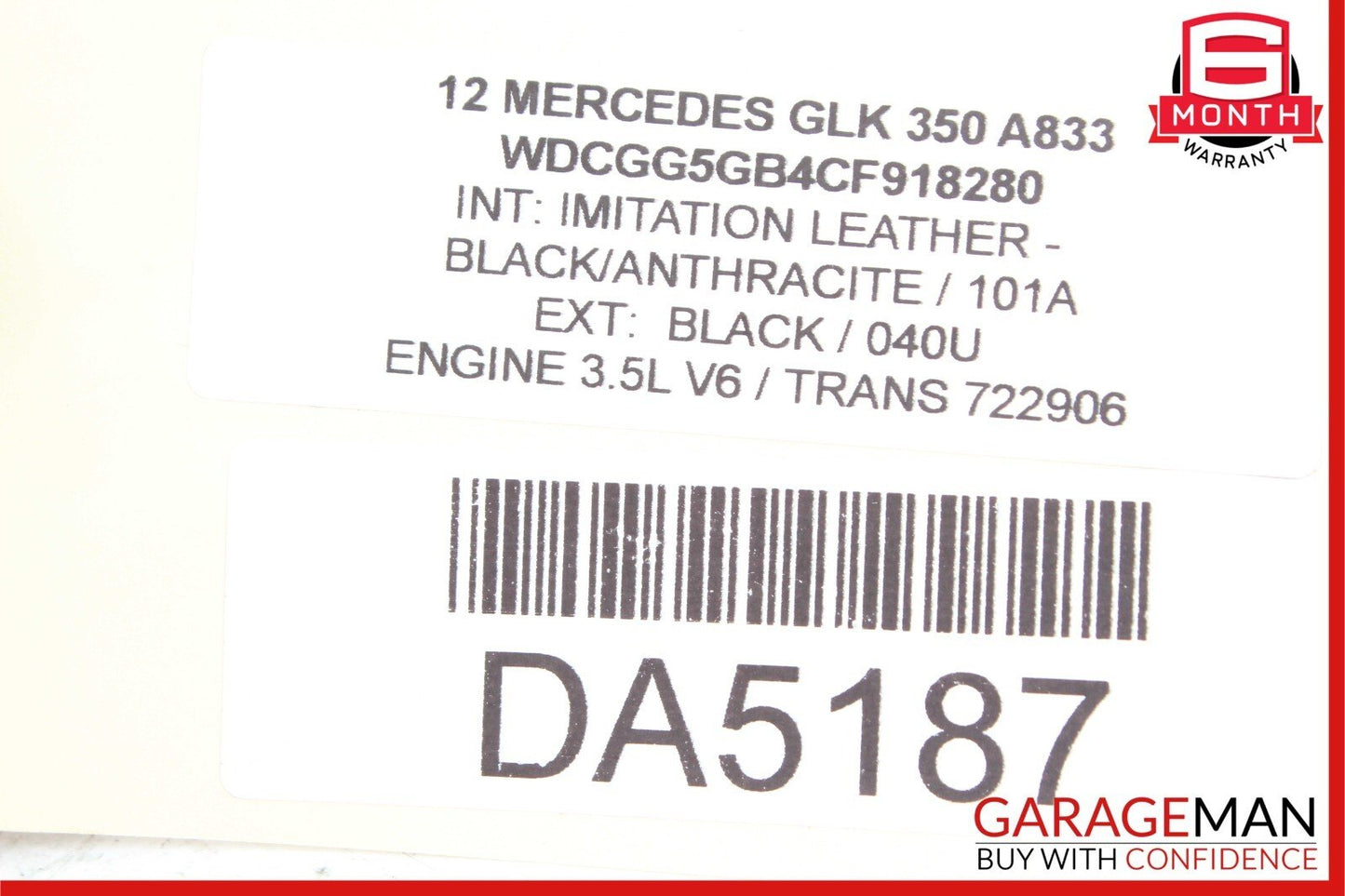 09-15 Mercedes X204 GLK350 Front Left Side Door Panel Tweeter Speaker Trim Cover