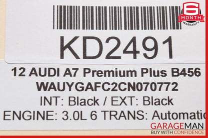 12-18 Audi A7 Front Right Passenger Side Door Window Regulator Motor OEM