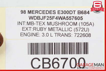 98-02 Mercedes W210 E300 E320 Rear Right / Left Side Tie Rod Control Arm OEM