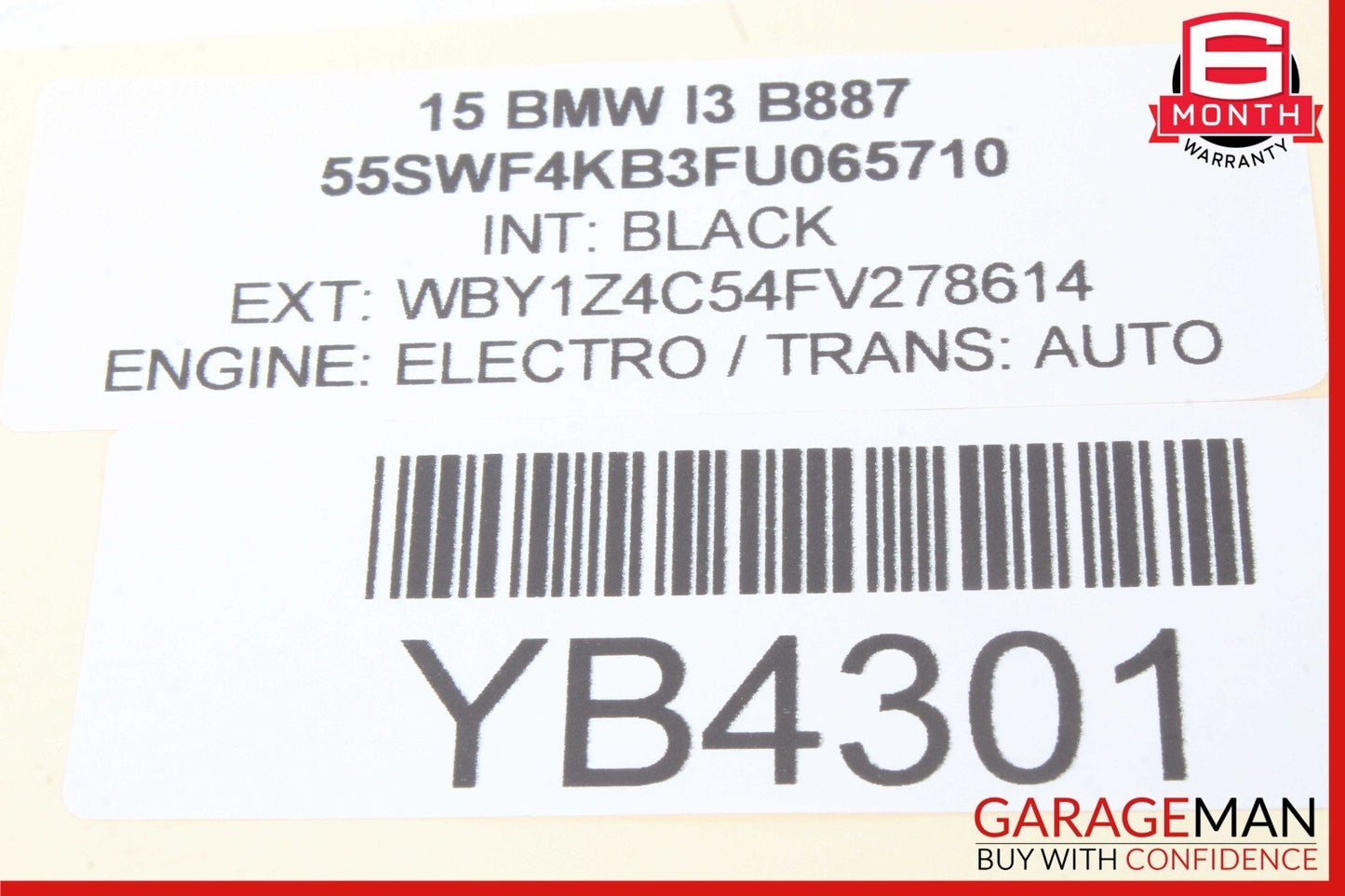 14-21 BMW i3 i3s I01 Hybrid Start Stop Switch 2516934029001 OEM