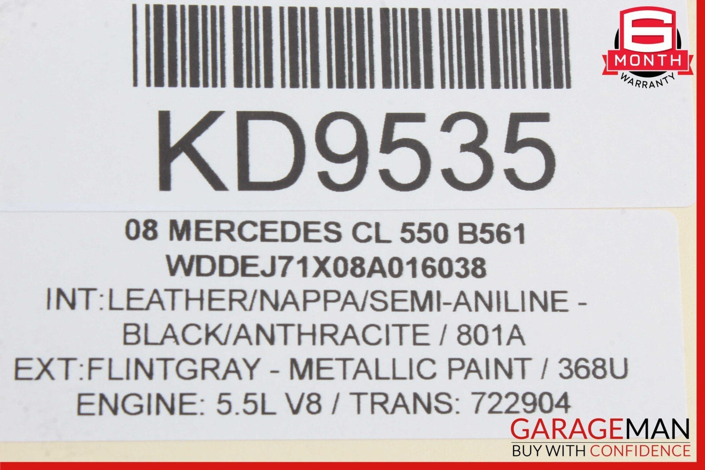 07-14 Mercedes W221 CL600 S600 CL65 AMG ABC Hydraulic Suspension Line 2219972382