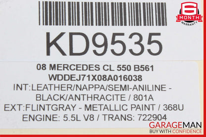 07-14 Mercedes W221 CL600 S600 CL65 AMG ABC Hydraulic Suspension Line 2219972382