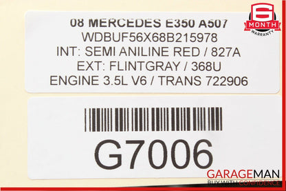 03-12 Mercedes E350 CLS500 GL550 Front Left Seat Control Controller Module OEM