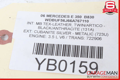 05-12 Mercedes W211 E350 SLK350 SL550 C300 Lower Oil Pan 2720100128 OEM