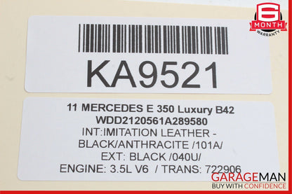 10-13 Mercedes W212 E350 E400 E550 Center Console Switch Trim Cover Bezel Wood