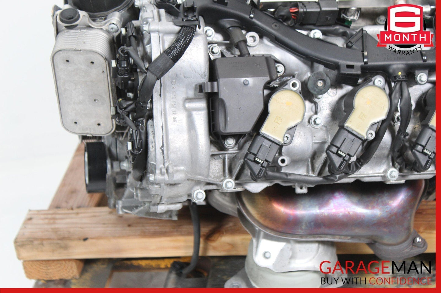 10-12 Mercedes X204 GLK350 3.5L M272 Engine Motor Block Assembly 144k