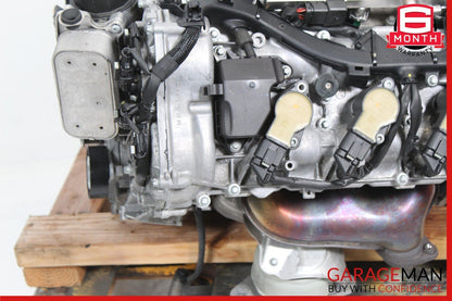 10-12 Mercedes X204 GLK350 3.5L M272 Engine Motor Block Assembly 144k