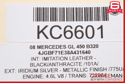 06-13 Mercedes GL550 ML350 GL450 Front Left Door Window Regulator Motor Unit