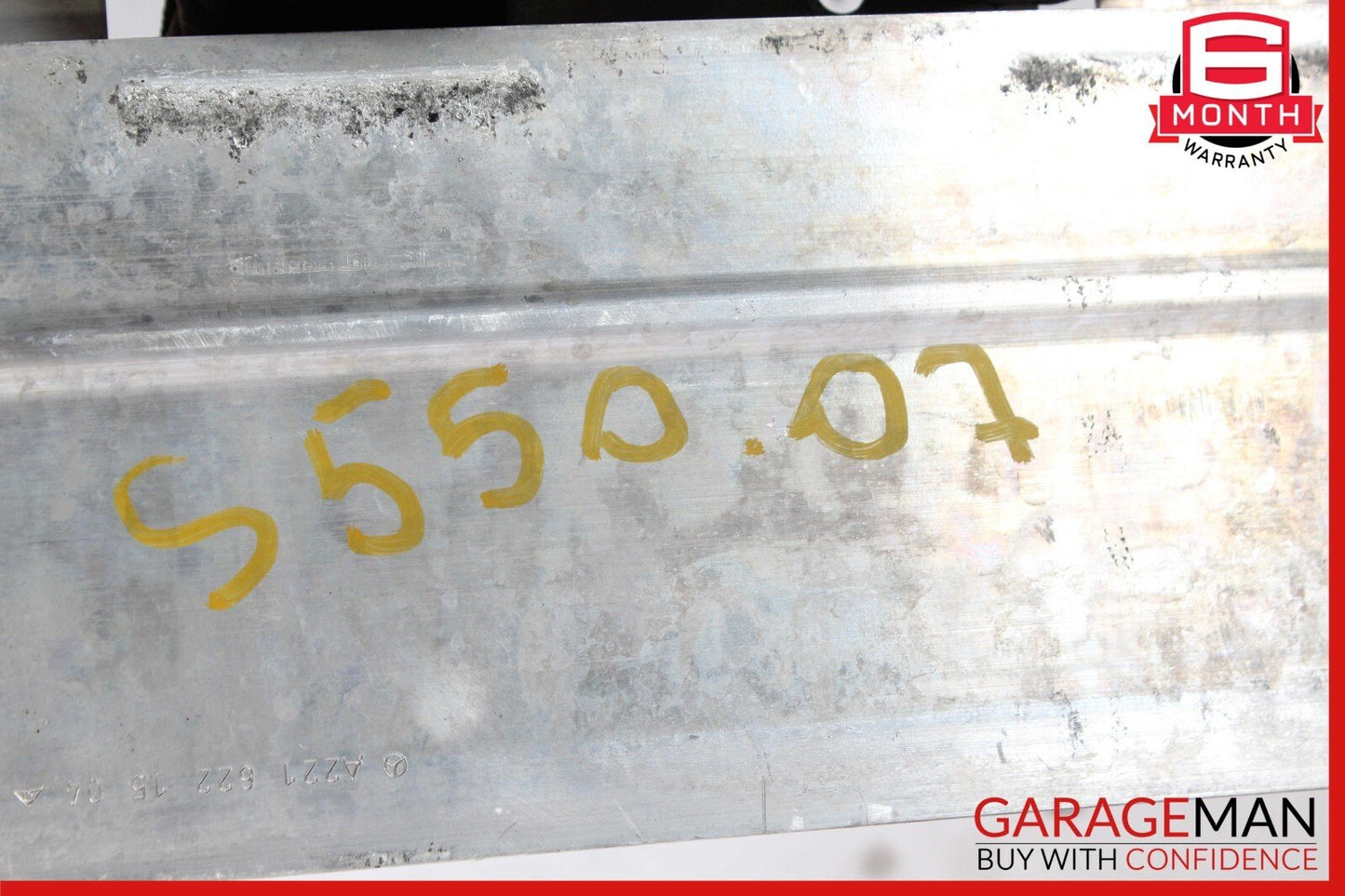 07-14 Mercedes W221 S550 CL550 Front Bumper Reinforcement Impact Bar OEM