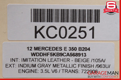 Mercedes E350 SLK250 GL550 Sirius Satellite Radio Receiver Module 2128706489