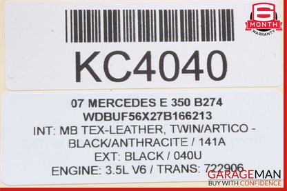 03-09 Mercedes W211 E350 E320 Rear Right Side Window Regulator Motor Unit