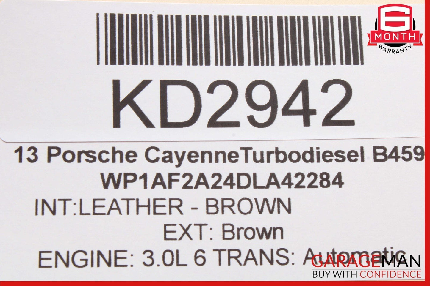 11-17 Porsche Cayenne 958 Front Left Driver Side Dashboard Trim Cover Panel OEM