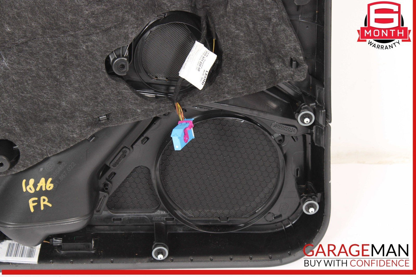 12-18 Audi A6 Front Right Passenger Interior Door Trim Panel Cover Assy OEM