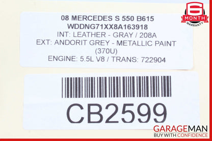 13-16 Mercedes X166 GL450 GL550 Front Left Side Floor Trim Cover Bracket OEM