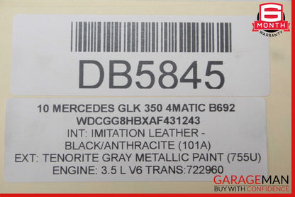 10-15 Mercedes X204 GLK350 GLK250 Front Right Side Wing Fender Tenorite Gray OEM