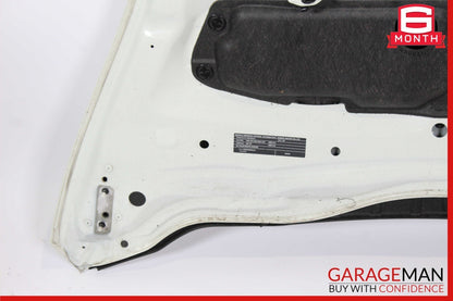 11-12 Nissan Leaf Front Hood Bonnet Panel Assembly White OEM