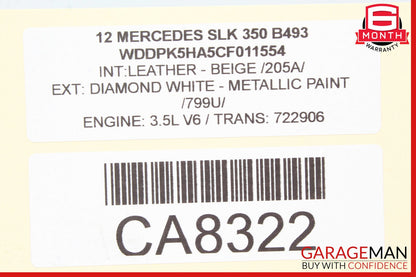 12-20 Mercedes R172 SLK350 E350 GLE300 Engine Motor Flywheel Flex Plate OEM
