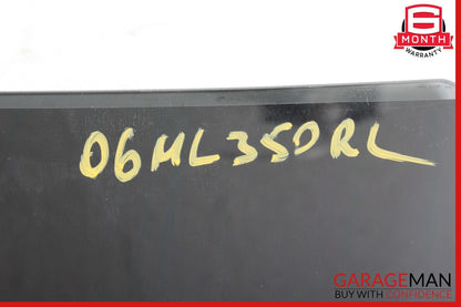 06-11 Mercedes W164 ML350 ML550 Rear Left Driver Side Door Window Auto Glass OEM