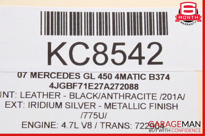 Mercedes W211 E350 GL450 ML450 Sirius Satellite Radio Receiver Module Unit