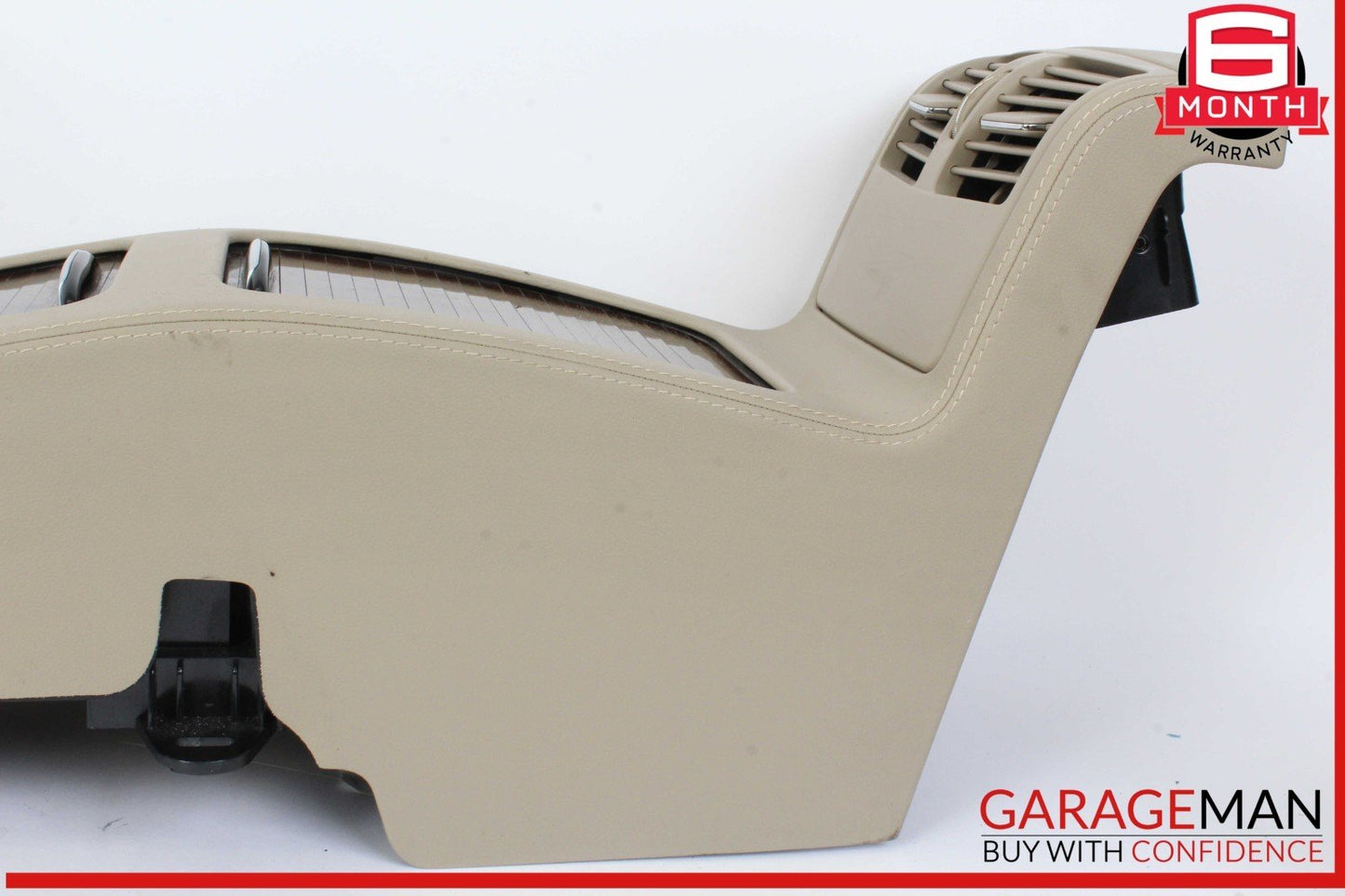 12-14 Mercedes W218 CLS550 CLS500 Rear Center Console Armrest Storage Beige OEM