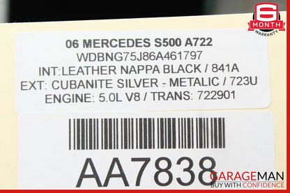 00-06 Mercedes W220 S500 CL500 CL600 ABS Anti Lock Brake Pump ESP Control Module