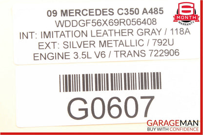 08-14 Mercedes W204 C300 C350 Rear Left Driver Side Door Control Module Unit OEM