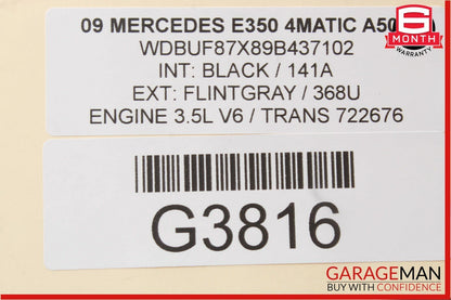 03-11 Mercedes W211 E350 CLS350 Cross Member Differential Support Bracket OEM