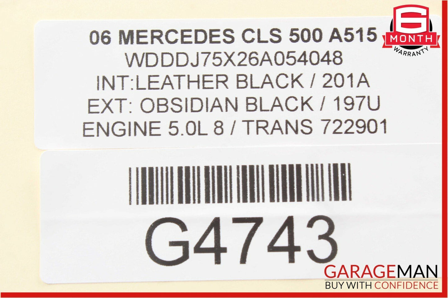 06-11 Mercedes W219 CLS500 CLS63 AMG Front Right Side Door Lock Latch Actuator