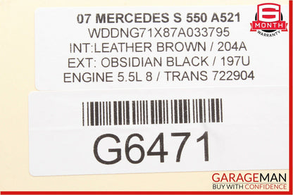 07-13 Mercedes W216 CL550 S550 Headlight Head Light Lamp Switch Control Module
