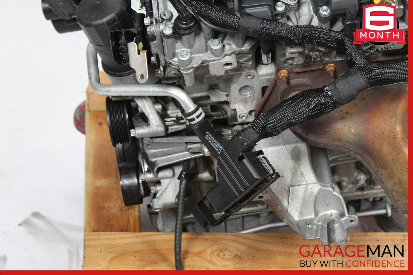 12-16 Mercedes W212 E350 CLS350 3.5L V6 RWD Engine Motor Block Assembly OEM