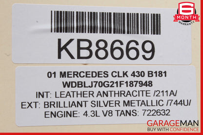 98-03 Mercedes W208 CLK430 CLK55 Wiper Turn Signal Control Switch 2105450110 OEM
