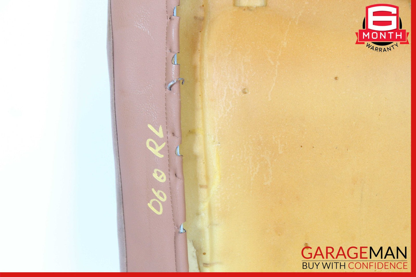 03-08 Maserati Quattroporte M139 Rear Left Recline Seat Cushion Top Upper OEM