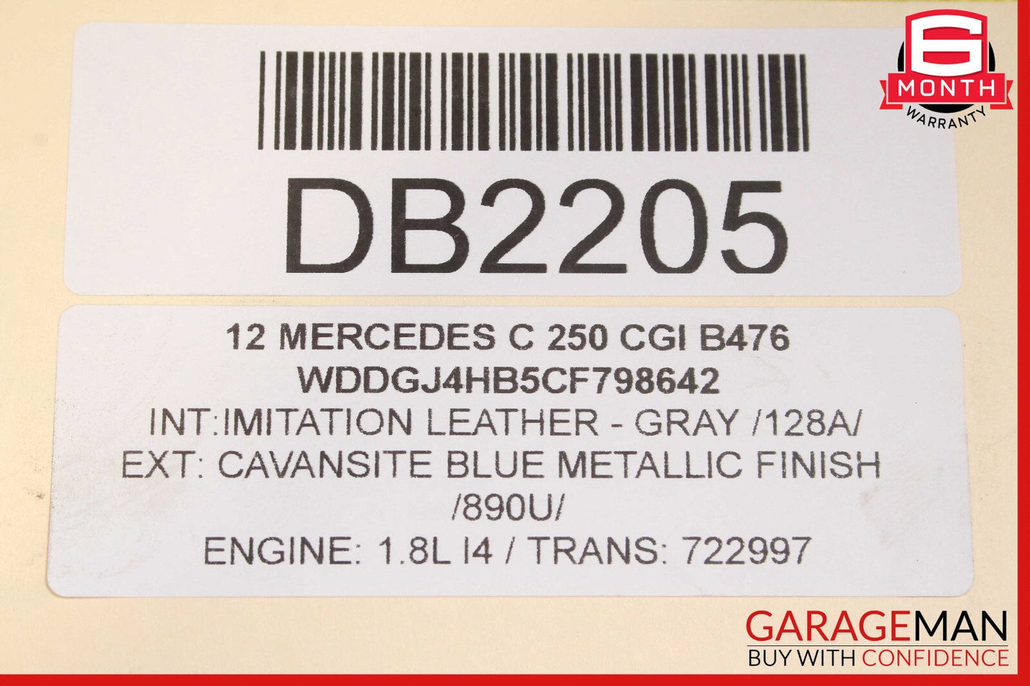 12-15 Mercedes W204 C250 Engine Motor Cooling Radiator A/C AC Condenser