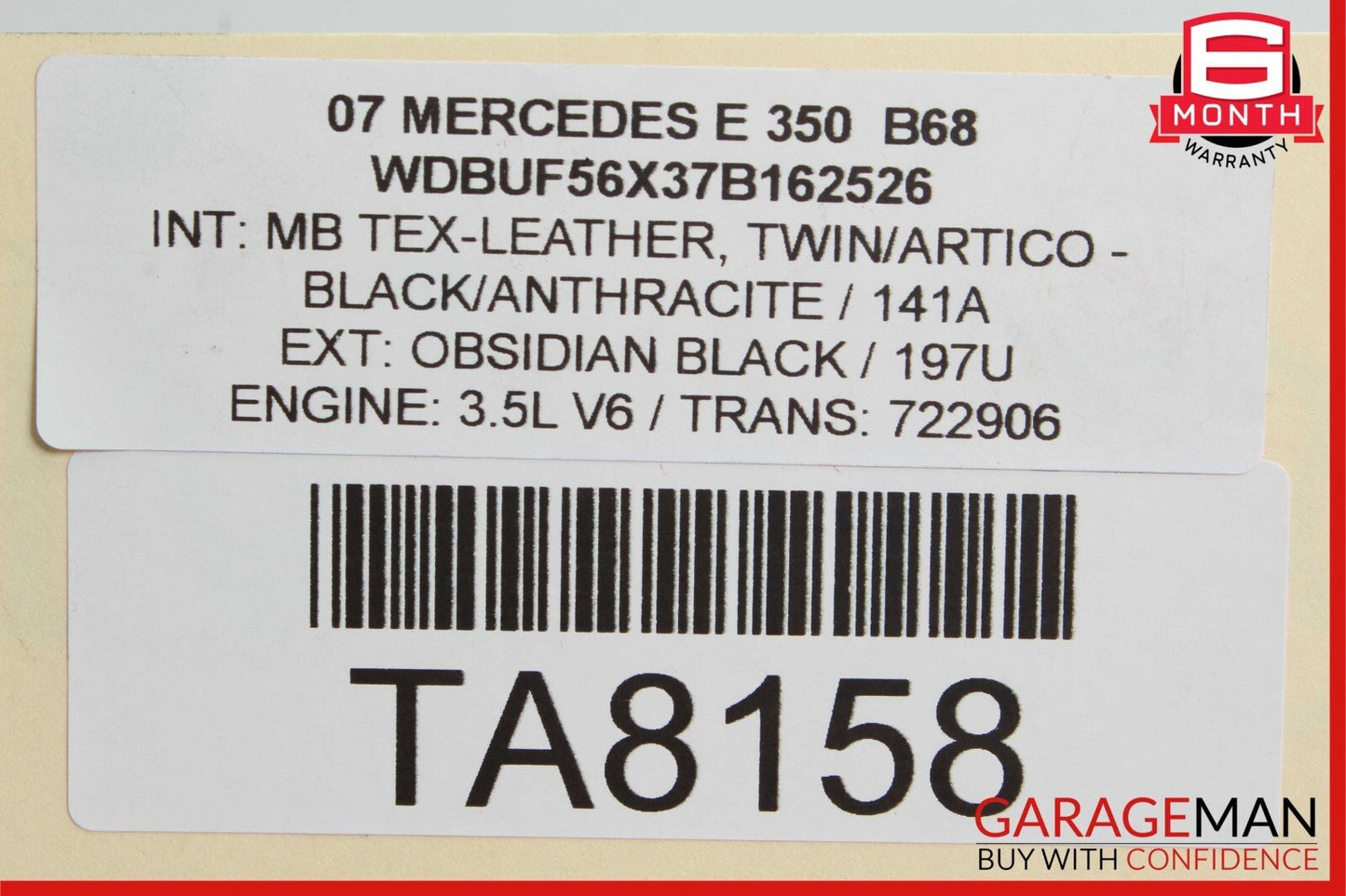 03-11 Mercedes W211 E350 CLS550 Front Right Side Lower Wishbone Control Arm OEM