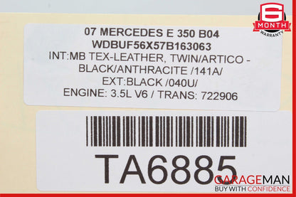03-11 Mercedes CLS550 E350 E320 Front Right Suspension Upper Control Arm RWD