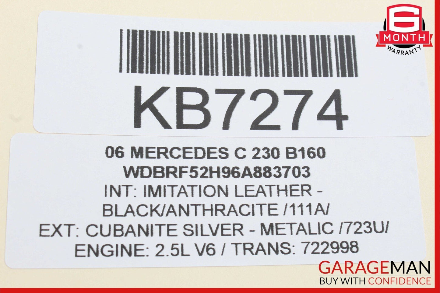 03-12 Mercedes E350 E550 SLK350 CLS550 Front Right Side Seat Control Module Unit