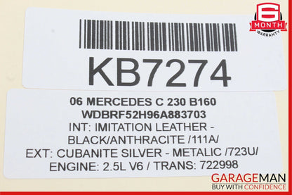 03-12 Mercedes E350 E550 SLK350 CLS550 Front Right Side Seat Control Module Unit