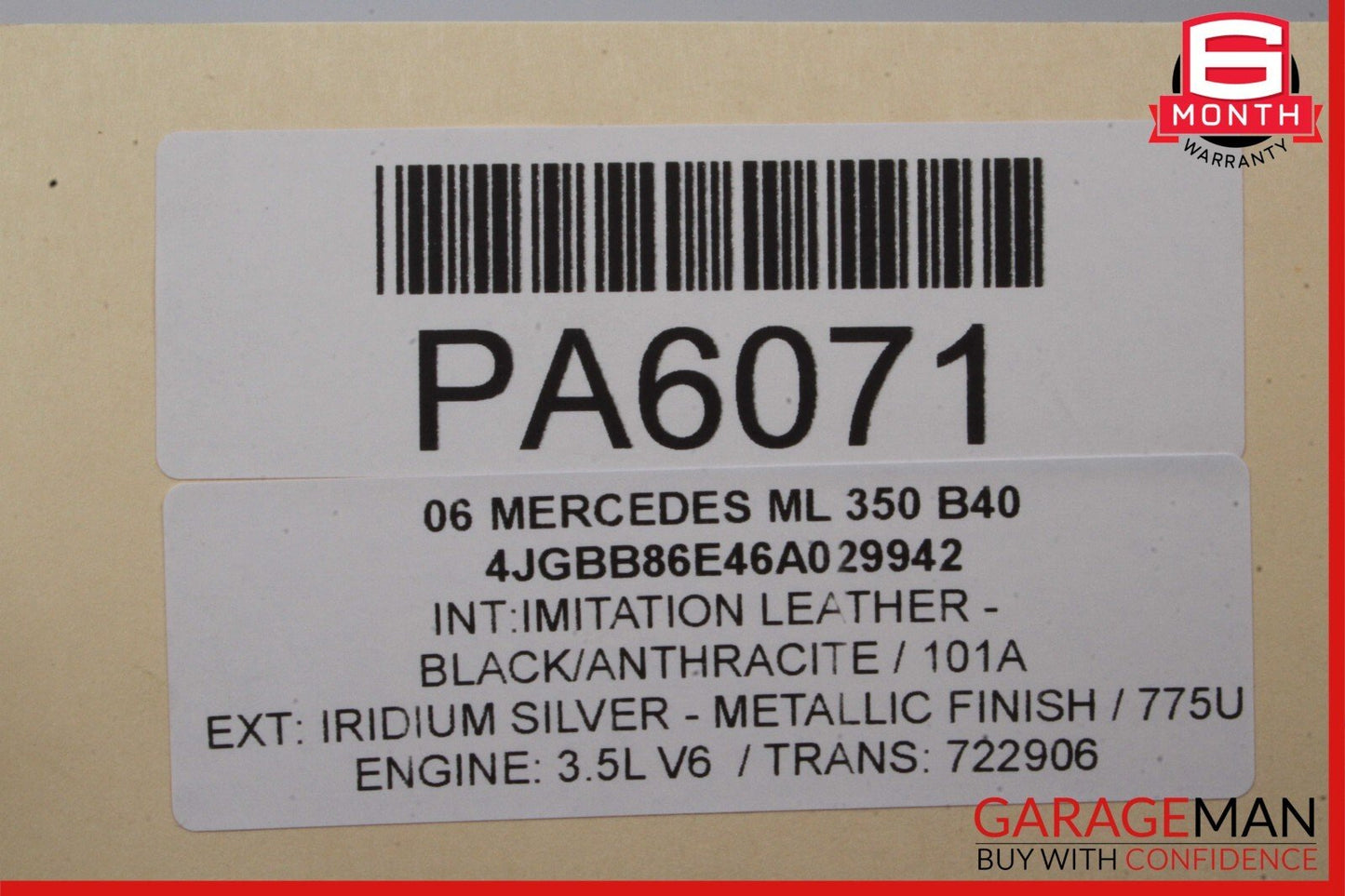06-13 Mercedes GL350 GL450 ML500 R350 A/C AC Air Conditioning Condenser Cooler