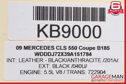 06-11 Mercedes W219 CLS500 CLS550 Front Right Door Control Module 2198202426 OEM