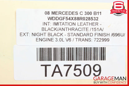 08-11 Mercedes W204 C300 Transmission Flywheel Fly Wheel Flexplate OEM