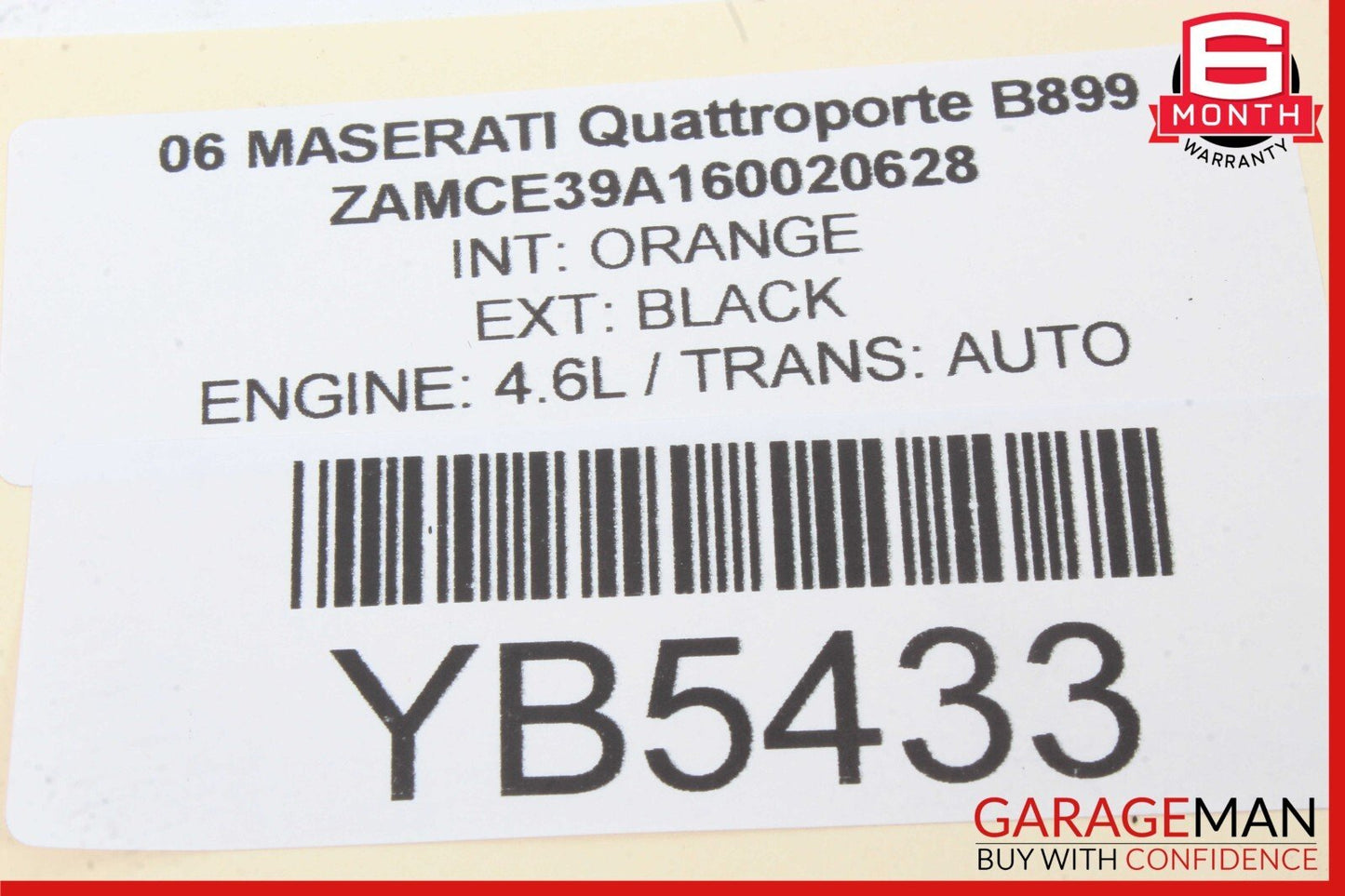 03-13 Maserati Quattroporte M139 Steering Wheel Paddle Shifters Set OEM